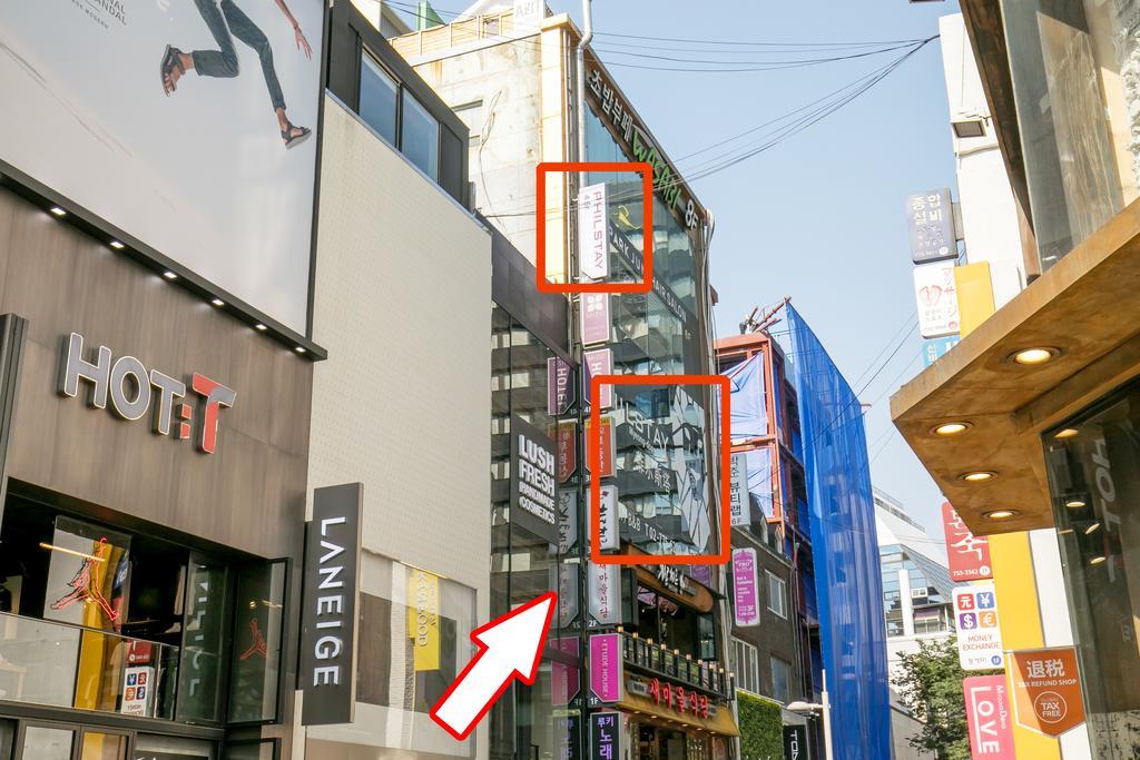 Philstay Myeongdong Station Сеул Екстер'єр фото